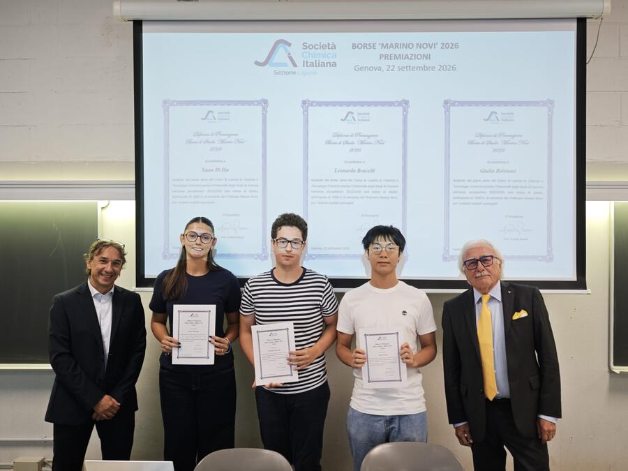 Premiazione Borse Marino Novi 2026