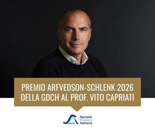 Vito Capriati Arfvedson-Schlenk Prize