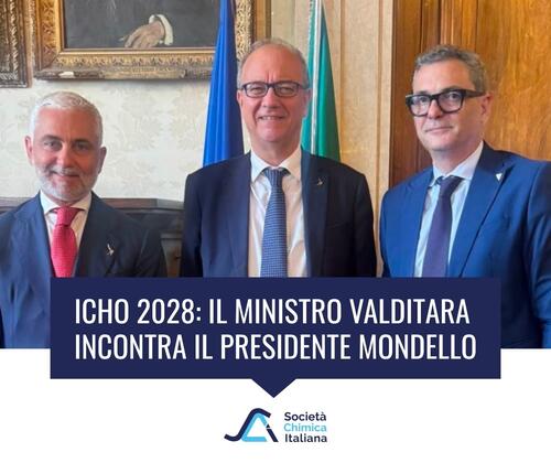 Ministro Valditara incontra Presidente SCI Mondello per IChO2028