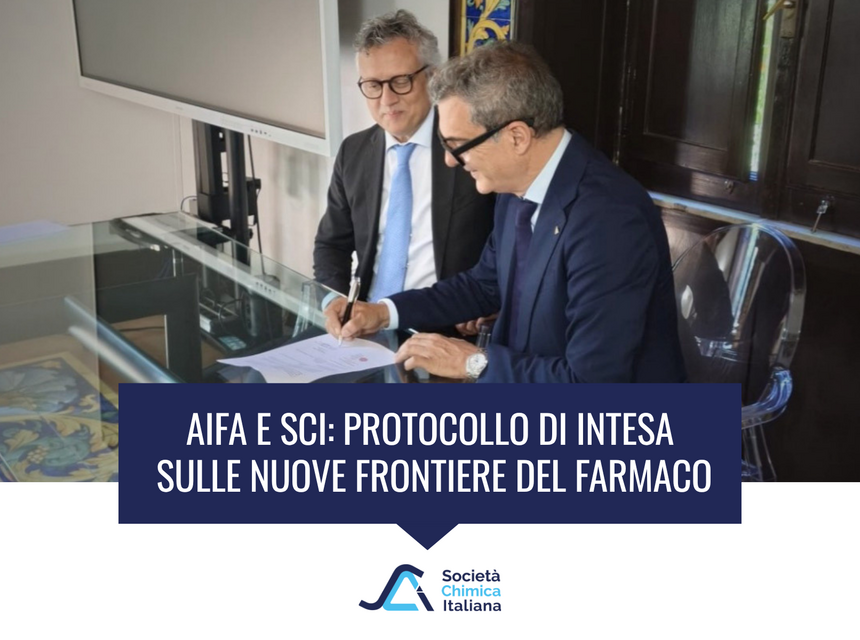 Robert Nisticò e Luigi Mondello siglano protocollo di intesa AIFA SCI