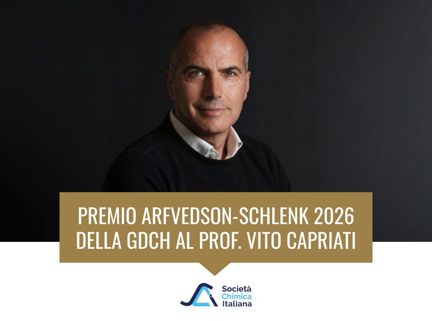 Vito Capriati Arfvedson-Schlenk Prize